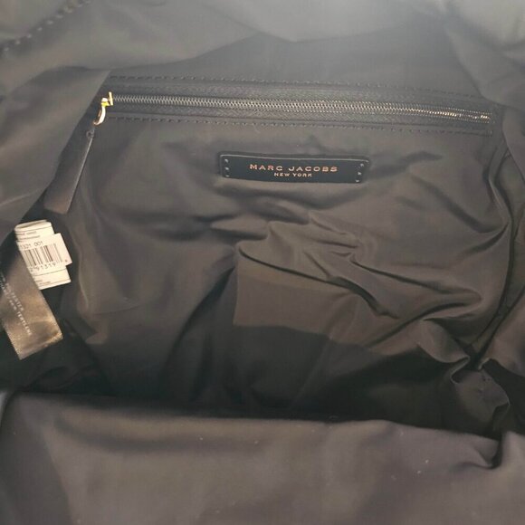 NWT Marc Jacobs Black Quilted Nylon School Women\'s Everyday Casual Backpack main image 7